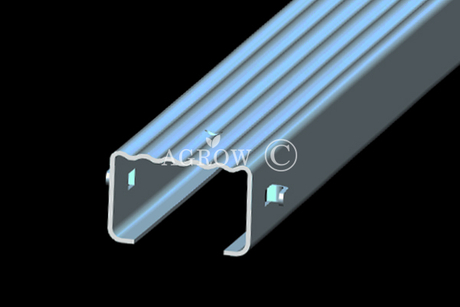 Terminale del canale C ondulato indietro